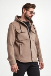 Kurtka męska wełniana EMPORIO ARMANI. Kurtki Emporio Armani, m, bez wzorów, z wełny, bez kaptura. W wyprzedaży za 2,735.20 zł.