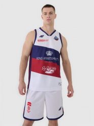 4F Koszulka meczowa replika domowa z sezonu 2024/25 męska 4F x PLK - KING Szczecin - multikolor XL. Bezrękawniki 4F, m, bez wzorów, z dzianiny, bez kołnierzyka, bez ramiączek. Za 219.99 zł.