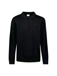 No Excess Sweter w kolorze czarnym rozmiar: L. Czarne swetry nierozpinane No Excess, l, bez wzorów, z bawełny, bez kołnierzyka, bez ramiączek. Za 130.19 zł.