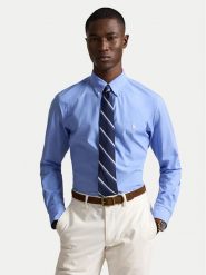Polo Ralph Lauren Koszula 710929349501 Niebieski jasny Custom Fit. Niebieskie koszule Polo Ralph Lauren, m, bez wzorów, z bawełny, bez kołnierzyka, bez ramiączek. Za 543.99 zł.