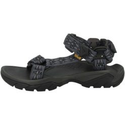 Buty do chodzenia męskie Teva Terra Fi 5 Universal. Niebieskie buty turystyczne Teva, bez wzorów, z materiału, bez zapięcia, trekkingowe. Za 384.70 zł.