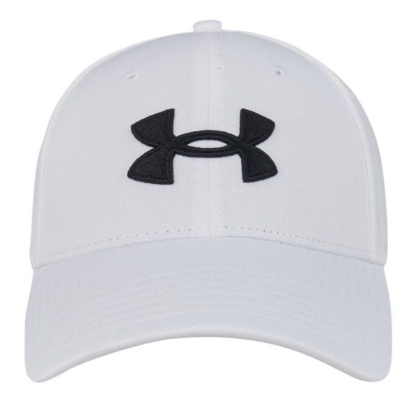 Męska Czapka Z Daszkiem Blitzing. Białe czapki z daszkiem Under Armour, bez wzorów. Za 136.99 zł.