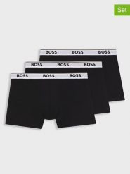 Hugo Boss Underwear Bokserki (3 pary) w kolorze czarnym rozmiar: M. Czarne bokserki Hugo Boss Underwear, m, bez wzorów. Za 137.42 zł.