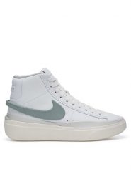 Nike Sneakersy DX5800-101-M Biały. Białe buty sportowe casual Nike, bez wzorów, ze skóry, bez zapięcia. Za 659.99 zł.