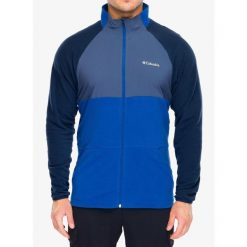 Polar męski Columbia Vital Valley LW Fleece. Niebieskie bluzy z polaru Columbia, m, bez wzorów, z polaru, bez kaptura. Za 241.99 zł.