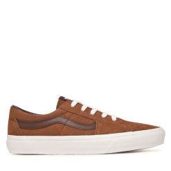 Tenisówki Vans. Brązowe trampki Vans, m, bez wzorów, bez zapięcia. Za 289.99 zł.