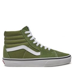 Tenisówki Vans. Zielone trampki Vans, m, bez wzorów, bez zapięcia. Za 259.99 zł.