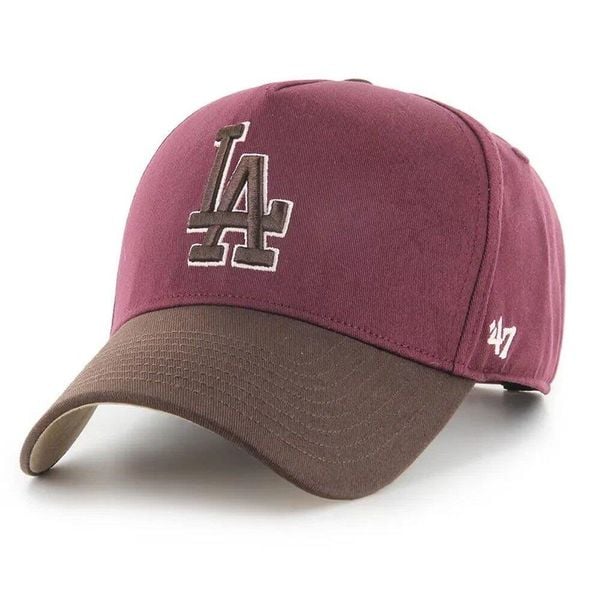 Brand `47 czapka z daszkiem MLB Los Angeles Dodgers bordowa. Czerwone czapki z daszkiem 47 Brand, bez wzorów, z bawełny. Za 179.00 zł.