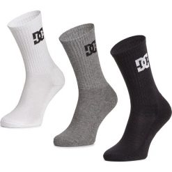 Zestaw 3 par wysokich skarpet męskich DC - Spp Dc Crew 3Pk EDYAA03149 r.40/45 KVJ8. Skarpety marki DC. Za 39.00 zł.
