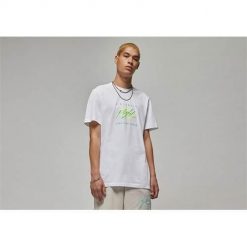 Koszulka sportowa męska Nike Air Jordan Flight. Czerwone t-shirty sportowe Nike, bez wzorów, z bawełny, bez ramiączek. Za 244.00 zł.
