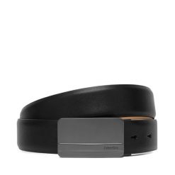 Pasek Calvin Klein. Czarne paski CALVIN KLEIN, bez wzorów. Za 289.99 zł.