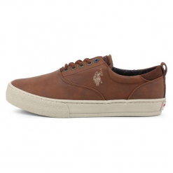 U.S. Polo Assn. Tenisówki Męskie Galan 44 Brązowe. Trampki marki U.S. Polo Assn. W wyprzedaży za 251.00 zł.