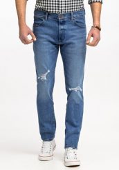 WRANGLER LARSTON MĘSKIE SPODNIE JEANSOWE JEANSY DŻINSY TROPIC THUNDER W18SYLY87 112330758. Jeansy Wrangler, l. Za 229.99 zł.