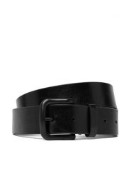 Calvin Klein Pasek Męski Round Buckle Tumbled 35 Mm LV04D7041G Czarny. Czarne paski CALVIN KLEIN, bez wzorów, ze skóry. Za 209.99 zł.