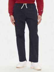 Element Spodnie materiałowe Chillin Classic ELYNP00153 Granatowy Regular Fit. Niebieskie spodnie materiałowe Element, m, bez wzorów, z bawełny. Za 269.99 zł.