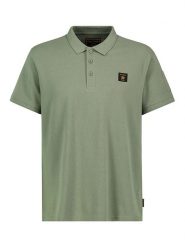 Eight2Nine Koszulka polo w kolorze zielonym rozmiar: M. Zielone koszulki polo Eight2Nine, m, bez wzorów, z bawełny, bez kołnierzyka, bez ramiączek. Za 106.13 zł.