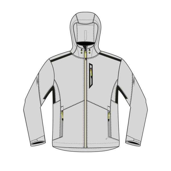 Kurtka softshell żeglarska męska Decathlon 500. Czerwone kurtki Decathlon, m, bez wzorów, z materiału, z kapturem. Za 239.99 zł.