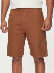 Lee Szorty materiałowe Carpenter 112349191 Brązowy Relaxed Fit. Brązowe szorty Lee, m, bez wzorów, z bawełny. Za 189.00 zł.