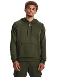 Under Armour Bluza "Rival" w kolorze khaki rozmiar: S. Brązowe bluzy Under Armour, s, bez wzorów, z kapturem. Za 127.05 zł.