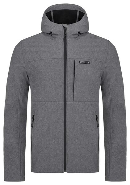 Męska kurtka softshell Loap Luskan szara 2XL. Szare kurtki ÀLG, na zimę, m, bez wzorów, z elastanu, bez kaptura. Za 183.77 zł.