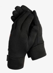 Rękawiczki do smartfona Extremities Contact Power Liner Glove. Czarne rękawiczki EXTREMITIES, na zimę, bez wzorów, z elastanu. Za 115.49 zł.