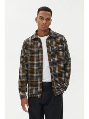 Matinique Kurtka koszulowa w kolorze jasnobrązowo-granatowym rozmiar: M. Brązowe kurtki Matinique, m, bez wzorów, bez kaptura. Za 304.99 zł.