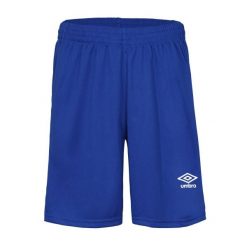 Szorty Umbro Classic. Niebieskie krótkie spodenki sportowe Umbro, m, bez wzorów, z poliesteru. Za 130.50 zł.