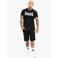 Zestaw koszulka i spodenki Lonsdale Moy. Czarne krótkie spodenki sportowe Lonsdale, xl, bez wzorów, z bawełny. Za 243.50 zł.