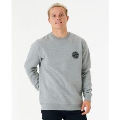Rip Curl Wetsuit Icon Crew - Grey Marle. Szare bluzy Rip Curl, bez wzorów, bez kaptura. Za 287.00 zł.