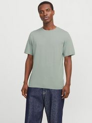 Jack & Jones Koszulka w kolorze zielonym rozmiar: M. Zielone bezrękawniki Jack & Jones, m, bez wzorów, z bawełny, bez kołnierzyka, bez ramiączek. Za 48.45 zł.