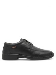 Go Soft Półbuty GARY-02 MI18 Czarny. Czarne eleganckie półbuty GO SOFT, bez wzorów, ze skóry, bez obcasa, bez zapięcia. Za 184.99 zł.