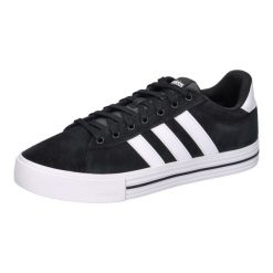 Buty adidas Daily 4.0 Unisex Lifestyle Sneakers. Czarne buty sportowe casual Adidas, bez wzorów, ze skóry, bez zapięcia. Za 283.30 zł.