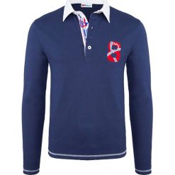Koszulka polo "Spoke" w kolorze granatowym. Koszulki polo marki Nebulus. W wyprzedaży za 108.95 zł.