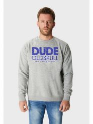 OLDSKULL Bluza w kolorze szarym rozmiar: 3XL. Szare bluzy OLDSKULL, xl, bez wzorów, z bawełny, bez kaptura. Za 70.24 zł.