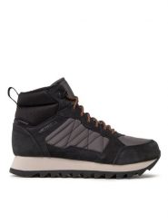 Merrell Sneakersy Alpine Sneaker Mid Plr Wp 2 J004289 Czarny. Czarne buty sportowe casual Merrell, bez wzorów, ze skóry, bez zapięcia. Za 399.99 zł.