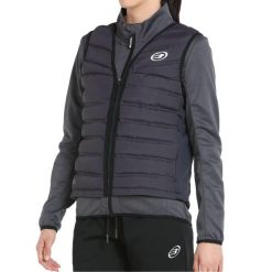 Anorack Parka Bullpadel Noia Woman. Czarne bluzy bullpadel, bez wzorów, bez kaptura. W wyprzedaży za 493.25 zł.