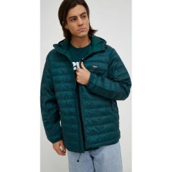 Levi's kurtka męska kolor zielony przejściowa. Zielone kurtki Levi's®, l, bez wzorów, z puchu, bez kaptura. W wyprzedaży za 309.99 zł.