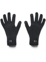 Under Armour Rękawiczki funkcyjne "Halftime" w kolorze czarnym rozmiar: L/XL. Czarne rękawiczki Under Armour, bez wzorów, z materiału. Za 78.95 zł.