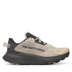 Buty do biegania The North Face. Brązowe buty do biegania The North Face, bez wzorów, bez zapięcia, do biegania. Za 549.99 zł.