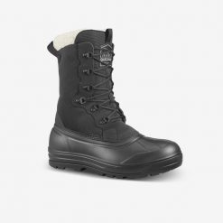 Second Life - Buty turystyczne śniegowce męskie Quechua... - Stan Doskonały. Czarne śniegowce QUECHUA, z materiału, przed kolano, bez zapięcia. Za 254.99 zł.