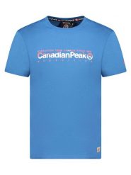 Canadian Peak Koszulka "Jopeakeak" w kolorze niebieskim rozmiar: 3XL. Niebieskie bezrękawniki Canadian Peak, xl, bez wzorów, z bawełny, bez kołnierzyka, bez ramiączek. Za 56.99 zł.