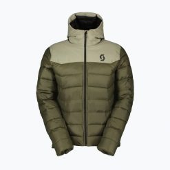 Kurtka ocieplana męska SCOTT Insuloft Warm. Zielone kurtki Scott, l, bez wzorów, z puchu, bez kaptura. Za 719.99 zł.