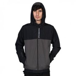 Kurtka wodoodporna Stay Strong Cut Off Verticle. Czarne kurtki STAY STRONG, bez wzorów, bez kaptura. W wyprzedaży za 244.50 zł.