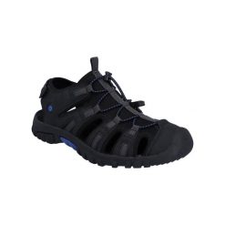 Buty trekkingowe męskie Hi-Tec Cove Sport. Czarne buty trekkingowe Hi-tec, bez wzorów, z materiału, bez zapięcia, trekkingowe. Za 355.00 zł.