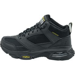 Buty trekkingowe męskie Skechers Skechair Envoy Bulldozer. Czarne buty trekkingowe Skechers, bez wzorów, z gumy, bez zapięcia. Za 339.00 zł.