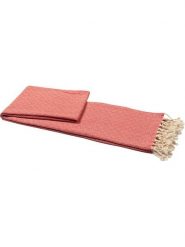 Ottoman Chusta hammam "Raute" w kolorze czerwonym - 190 x 105 cm rozmiar: onesize. Czerwone szaliki Ottoman, bez wzorów, z bawełny. Za 65.99 zł.