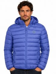 Geographical Norway Kurtka pikowana "Amiglobe" w kolorze niebieskim rozmiar: M. Niebieskie kurtki Geographical Norway, m, bez wzorów, bez kaptura. Za 144.95 zł.