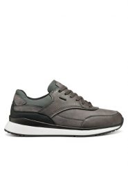 Geox Sneakersy U Branthon B Abx U56M6A 0EKBU C1115 Szary. Szare buty sportowe casual Geox, bez wzorów, ze skóry, bez zapięcia. Za 359.99 zł.