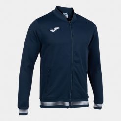 Kurtka sportowa męska Joma Campus III. Niebieskie kurtki przejściowe Joma, m, bez wzorów, bez kaptura. W wyprzedaży za 169.85 zł.