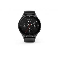 Hama Smartwatch 8900 3,63 cm (1.43") AMOLED 45 mm Cyfrowy 466 x 466 px Ekran dotykowy Czarny GPS. Czarne, cyfrowe zegarki smartwatch No name, bez wzorów. Za 487.99 zł.